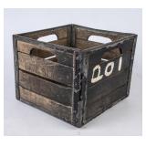 Vintage Pine State Milk Crate