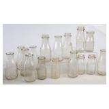 16 Embossed Biltmore Dairy Milk Bottles