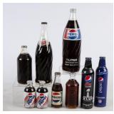 9 Filled Pepsi & Diet Pepsi Bottles