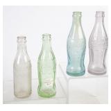 4 Asheville NC Coca-Cola Bottles