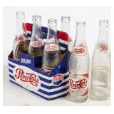 6 Pack 10oz Pepsi-Cola Bottles