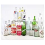 Large Lot of 32 oz & More Large Soda Bottles