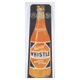 1939 Whistle Bottle Cardboard Sign
