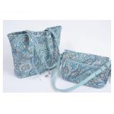 Vera Bradley Iconic Tote, Shoulder Bag & Umbrella