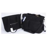 Vera Bradley Classic Black Baby Bag & Tote