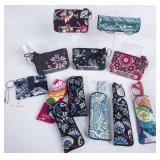 Vera Bradley Zip ID Purses & Reading Glasses