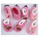 5 Pairs of Adorable S (5/6) Snoozies! Slippers