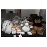 Adorable Plush Owls, Cats, Dogs & More