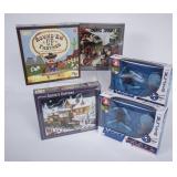 2 Puzzles, a Game & 2 X-Force RC Flyers