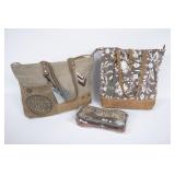 2 Myra Bags Totes and Floral Shaving Bag