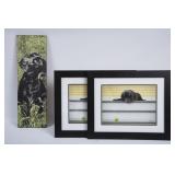 Precious Black Lab Decor Lot