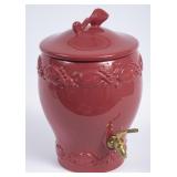 Pretty Rose Ceramic Drink Dispenser