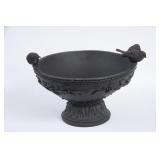 Sweet Resin Footed Bowl w/3 Perched Birds