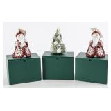 NIB 3 Mattarusky Christmas Ornaments Lot #7