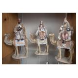 Set of 3 Wise Men on Camel Back