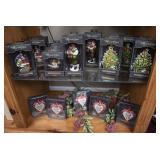 Lot of Demdaco Blown Glass Ornaments