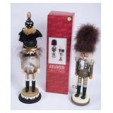 2 Sparkly Hollywood Collections Nutcracker Figures