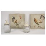 Rooster Decor Lot