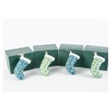 NIB 4 Mattarusky Christmas Ornaments Lot #8