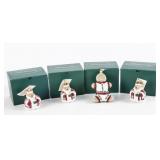 NIB 4 Mattarusky Christmas Ornaments Lot #16