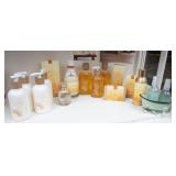 Thymes Tupelo Lemongrass Skincare Items