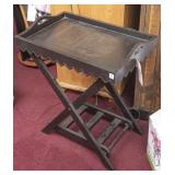 Pretty Black Serving Tray Style Display