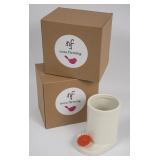 2 Nora Fleming Utensil Crock