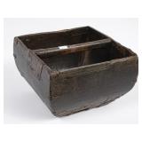 Great Rustic Wooden Reproduction Feed Bucket