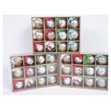 3 Sets Coton Colors 12 Days of Christmas Ornaments