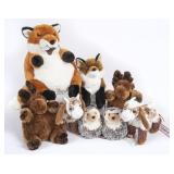 8 Plush Stuffed Animals - Douglas, Unipak