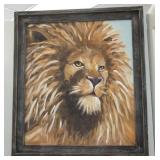 Glory Haus Framed Lion Print