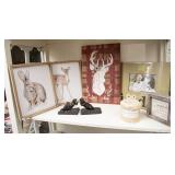 Framed Prints, Metal Book Ends & More
