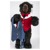 Ditz 24" Standing Black Bear with 2 Outfits