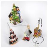 4 Kurt S. Adler Polonaise Ornaments