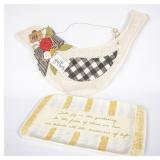 Flavia for Silvestri Ceramic Tray & Glory Haus Dec