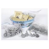 Metal Tub with Various Decorative Hardware