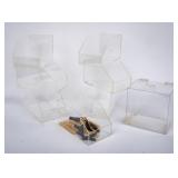Lot of Acrylic Store Display Boxes