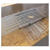 Lot of Coated Wire Shelving for Slat-Boards