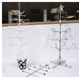 3 Christmas Ornament Display Stands