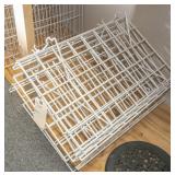 Lot of Coated Wire Shelving for Slat-Boards