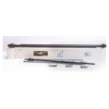 5 Curtain Rods with Finials