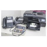 4 Pcs Office Equipment - Phones, Printer & More