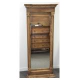 New Trumeau Mirror with Aged Look