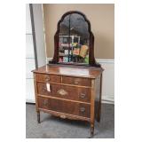 Beautiful 2/2 Dresser with Mirror by The Helmers