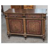 Nice Newer Server with 2 Silverware Drawers on