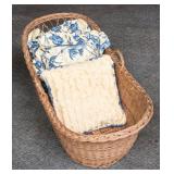 Beautiful Wicker Bassinet Basket
