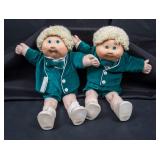 Pair of 2 Cabbage Patch Twin Dolls