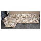 Ethan Allen Upholstered Sectional Sofa