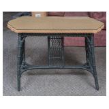 Nice Wicker Console Table or Desk