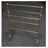 Brass Quilt Rack